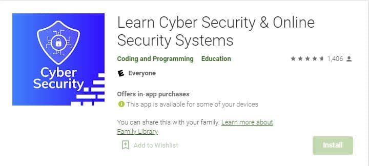 Learn cyber security and online system