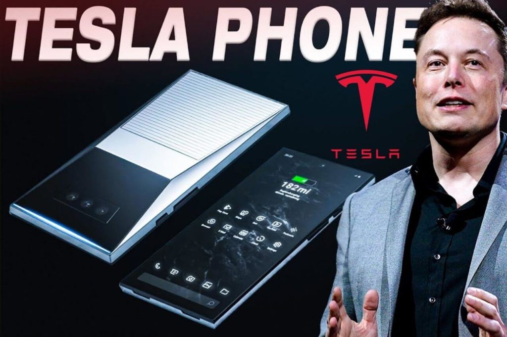 Tesla phone model pi