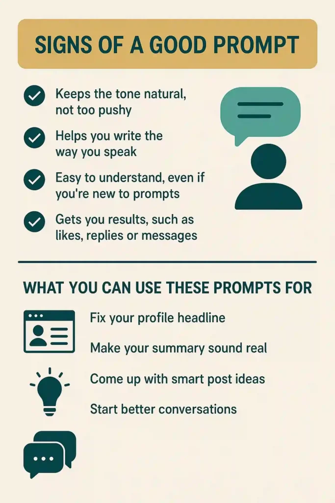 ChatGPT prompts for LinkedIn